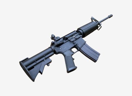 Bushmaster QRC Tactical Semi-Auto Rifle With Red Dot Sight